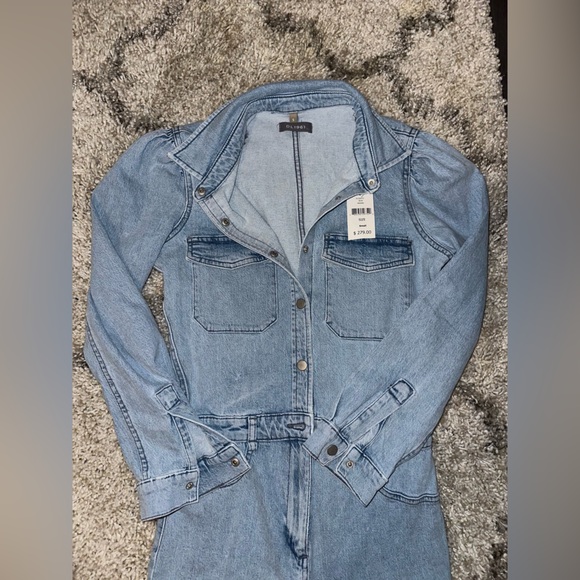 Denim Jumpsuit in Vintage Wash - Picture 7 of 9